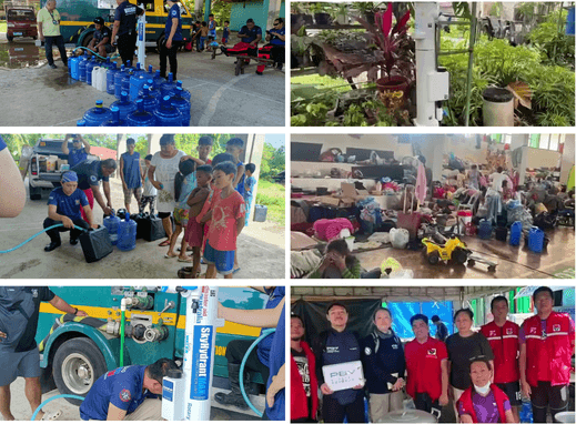 Cebu Earthquake & Typhoon Tino Response